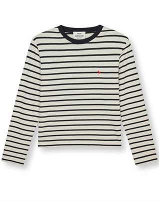 Pablo Maggie T-shirt - Vanilla Ice / Black
